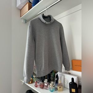 Grey Zara Ribbed sweater